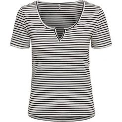 ONLY Damska koszulka Bell a S / S Placket Top Jrs Cloud Dancer Night Sky (rozmiar XS). Koszulki damskie ONLY, s, bez wzorów, bez kołnierzyka. W wyprzedaży za 61,00 zł.