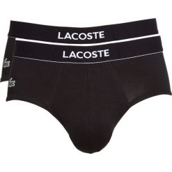 Lacoste 2-pack Slipy Czarny. Czarne slipy męskie Lacoste, s, bez wzorów, z elastanu. Za 137,95 zł.