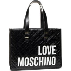 Torebka LOVE MOSCHINO - JC4209PP0AKA100A Nero. Czarne torebki klasyczne damskie Love Moschino, bez wzorów, ze skóry ekologicznej, klasyczne, duże, bez dodatków. W wyprzedaży za 579,00 zł.
