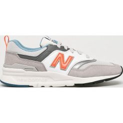 New Balance - Buty. Szare sneakersy męskie New Balance, z okrągłym noskiem, na sznurówki. W wyprzedaży za 329,90 zł.