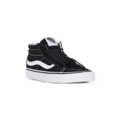 Trampki Vans SK8 MID REISSUE. Czarne trampki i tenisówki damskie marki Vans, bez wzorów, bez zapięcia. Za 348,97 zł.