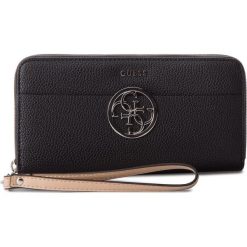 Portfele damskie: Duży Portfel Damski GUESS – Kamryn Slg SWBL66 91460 BLA