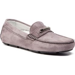 Mokasyny BALDININI - 999413YKIDI010101KXX Grigio. Szare mokasyny damskie Baldinini, na co dzień, z aplikacjami, ze skóry, bez obcasa, na płaskiej podeszwie, bez zapięcia. W wyprzedaży za 829,00 zł.