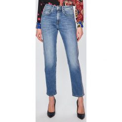 Pepe Jeans - Jeansy. Niebieskie jeansy damskie marki Pepe Jeans, z podwyższonym stanem. Za 479,90 zł.