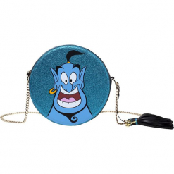 Aladyn Genie Torebka - Handbag niebieski/czarny. Czarne torebki klasyczne damskie Aladyn, małe, z frędzlami. Za 199,90 zł.