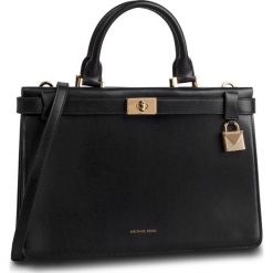 Torebka MICHAEL MICHAEL KORS - Tatiana 30F8GT0S2L Black. Czarne torebki klasyczne damskie MICHAEL Michael Kors, z aplikacjami, ze skóry, klasyczne, duże, zdobione, bez dodatków. Za 1729,00 zł.