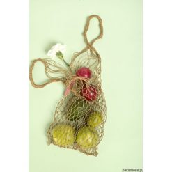Shopper bag damskie: NET BAG – Naturalna