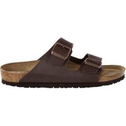 Birkenstock 51701 Dark Brown, klapki. Brązowe klapki damskie Birkenstock, bez wzorów, bez obcasa. Za 279,00 zł.