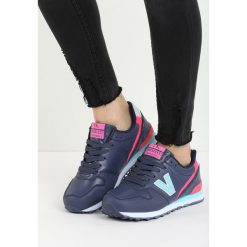 Buty sportowe damskie: Granatowe Buty Sportowe Viana