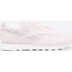 Reebok Classic - Buty. Różowe buty sportowe damskie Reebok Classic, bez wzorów, ze skóry, sportowe, reebok classic. W wyprzedaży za 239,90 zł.