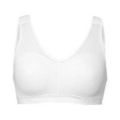Cellbes Sportowy biustonosz biały female biały 90E. Białe biustonosze sportowe damskie Cellbes. W wyprzedaży za 39,00 zł.