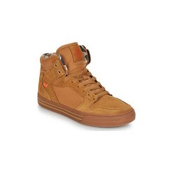 Buty Supra VAIDER. Pomarańczowe trampki i tenisówki damskie Supra, bez wzorów, bez zapięcia. Za 351,20 zł.