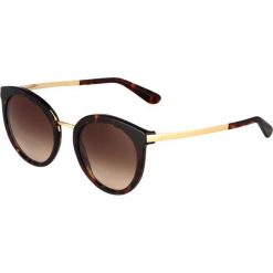 Dolce&Gabbana Okulary przeciwsłoneczne brown. Brązowe okulary przeciwsłoneczne damskie aviatory Dolce&Gabbana. Za 839,00 zł.