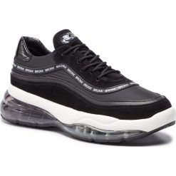 Sneakersy BRONX - 66260-CP Black 1. Czarne półbuty damskie Bronx, ze skóry. W wyprzedaży za 379,00 zł.