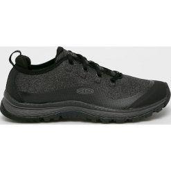 Keen - Buty. Czarne buty sportowe damskie Keen, bez wzorów, z materiału, sportowe, outdoorowe. W wyprzedaży za 319,90 zł.