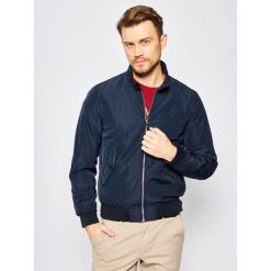 Kurtka bomber Marc O'Polo 022 1030 70086. Niebieskie kurtki męskie Marc O'Polo, xxl, bez wzorów, z poliesteru, bez kaptura. Za 649,00 zł.
