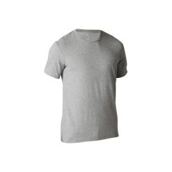 Koszulka Gym & Pilates 500 męska. Czerwone koszulki męskie marki DOMYOS, xl, bez wzorów, z elastanu, bez kołnierzyka, bez rękawów. Za 24,99 zł.