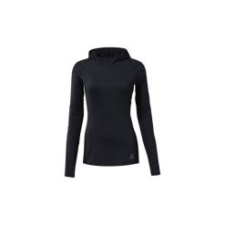 Polary Reebok Sport Bluza z kapturem Thermowarm Touch Scuba. Czarne bluzy sportowe damskie marki Reebok Sport, s, z kapturem. Za 279,00 zł.