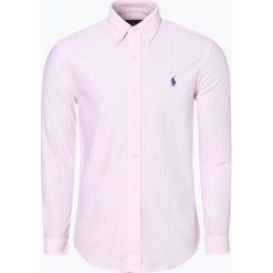 Polo Ralph Lauren - Koszula męska, różowy. Różowe koszule męskie Polo Ralph Lauren, xl, bez wzorów, z dzianiny, eleganckie, polo, bez rękawów. Za 579,95 zł.