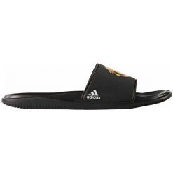 Adidas Klapki Mufc Slide Core Black/Ftwr White/Core Black 39.3. Białe kąpielówki męskie marki Adidas. W wyprzedaży za 69,00 zł.