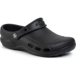 Klapki CROCS - Specjalist Vent 10074 Black. Czarne klapki damskie Crocs, bez wzorów, z tworzywa sztucznego, bez obcasa. Za 159,00 zł.