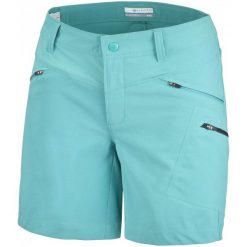 Columbia Spodenki Peak To Point Short Miami 6. Niebieskie spodenki sportowe męskie Columbia, z materiału, sportowe. W wyprzedaży za 169,00 zł.