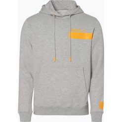 Marc O'Polo Denim - Męska bluza nierozpinana, szary. Szare bluzy męskie marki Marc O'Polo DENIM, s, z nadrukiem, z denimu, z kapturem, bez rękawów, z kapturem. Za 379,95 zł.