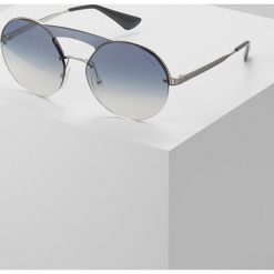 Okulary przeciwsłoneczne damskie aviatory: Prada Okulary przeciwsłoneczne gradient blue mirror silvercoloured