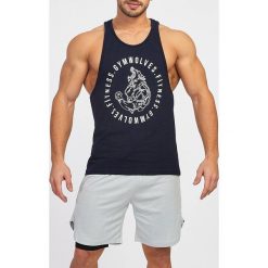 Bluzka męska ARMANDO BLACK. Czarne t-shirty męskie IVET, m, z nadrukiem, z bawełny, sportowe, bez kołnierzyka. W wyprzedaży za 39,00 zł.