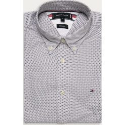 Tommy Hilfiger - Koszula. Białe koszule męskie TOMMY HILFIGER, s, bez wzorów, z bawełny, eleganckie, button down, z długim rękawem. Za 359,90 zł.