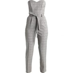 Kombinezony damskie: Miss Selfridge POW BANDEAU Kombinezon check