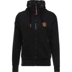 Naketano Bluza rozpinana black. Czarne kardigany męskie marki Naketano, s, bez wzorów, z bawełny, bez kołnierzyka, bez rękawów, bez kaptura. Za 379,00 zł.