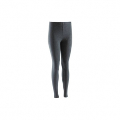 Legginsy Slim Gym & Pilates Salto 100 damskie. Szare legginsy damskie do fitnessu DOMYOS, l, z bawełny. Za 19,99 zł.