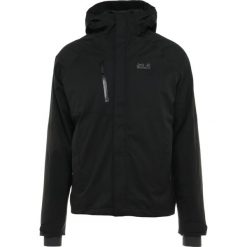 Jack Wolfskin TROPOSPHERE O2 Kurtka puchowa black. Czarne kurtki sportowe męskie marki Jack Wolfskin, l, z poliesteru, z kapturem. Za 839,00 zł.
