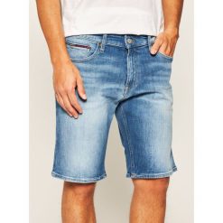 Szorty jeansowe Tommy Jeans Scanton DM0DM08037. Niebieskie spodenki i szorty męskie Tommy Jeans, m, bez wzorów, z elastanu. W wyprzedaży za 249,00 zł.