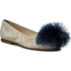 Baleriny HEGO'S MILANO - 1033 Glitter Multi Smog/Pon Pon. Brązowe baleriny damskie Hego's Milano, na co dzień, bez wzorów, ze skóry, klasyczne, bez obcasa, na płaskiej podeszwie, bez zapięcia. W wyprzedaży za 299,00 zł.