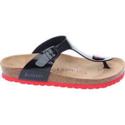 Buty damskie: Japonki w kolorze czarnym