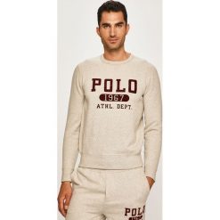 Polo Ralph Lauren - Bluza. Szare bluzy męskie Polo Ralph Lauren, s, z aplikacjami, z bawełny, z okrągłym kołnierzem, bez rękawów, bez kaptura. Za 639,90 zł.