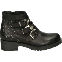 Botki - 2364 VIT NERO. Brązowe botki damskie skórzane marki Venezia. Za 269,00 zł.