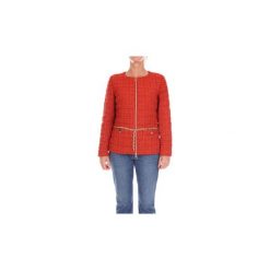Żakiety / Blezery Herno PI0798D13804. Czerwone żakiety damskie Herno, bez wzorów. Za 2385,09 zł.