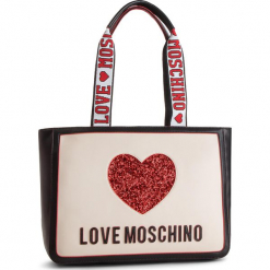 Plecak LOVE MOSCHINO - JC4154PP17L3100A Nero/Avario. Czarne plecaki damskie Love Moschino, ze skóry ekologicznej, klasyczne. Za 779,00 zł.