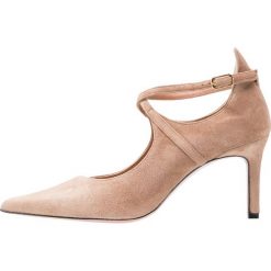 Oxitaly STEFY Czółenka soia. Różowe buty ślubne damskie Oxitaly, z materiału. Za 669,00 zł.