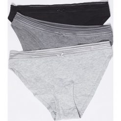 Etam - Figi Jack Lace (3-pack). Majtki damskie Etam, s, bez wzorów, z elastanu. Za 59,90 zł.