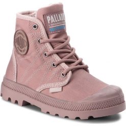 Trapery PALLADIUM - Pampa Hi T Wp K 56033-659-M Fawn/Antler. Różowe śniegowce dziewczęce Palladium, bez zapięcia. W wyprzedaży za 239,00 zł.