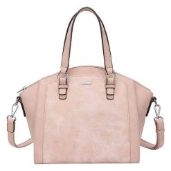 Tamaris Damska torebka Elsa Handbag 3072191-590 Rose Grzebień. Czerwone torebki klasyczne damskie Tamaris, bez wzorów, na ramię, bez dodatków. W wyprzedaży za 262,00 zł.