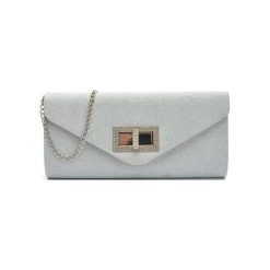 Torebki klasyczne damskie: Torebka w kolorze srebrnym – (S)30 x (W)14,5 x (G)4 cm