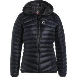 Haglöfs ESSENS III Kurtka puchowa true black/magnetite. Czarne kurtki sportowe damskie marki Haglöfs, m, z materiału. W wyprzedaży za 980,10 zł.