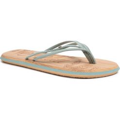 Japonki O'NEILL - 0A9514 Lily Pad 6082. Zielone klapki damskie O'Neill, bez wzorów, ze skóry ekologicznej, bez obcasa. Za 139,00 zł.