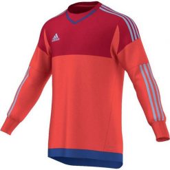 Bluzy męskie: Adidas Bluza męska Onore top 15 pomarańczowo-czerwona r. XXL (S29441)