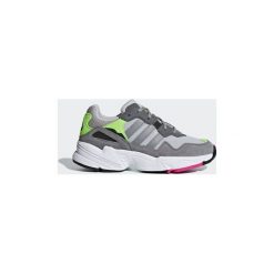 Buty Dziecko adidas Buty Yung-96. Szare trampki dziewczęce Adidas, bez wzorów, bez zapięcia. Za 164,50 zł.